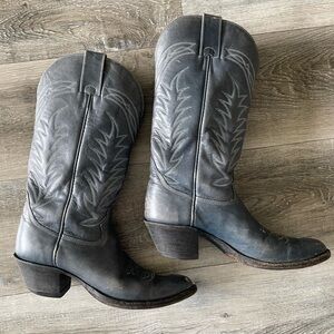SOLD - Dan Post Women’s Blue Cowboy Boots, 8.5/9 W